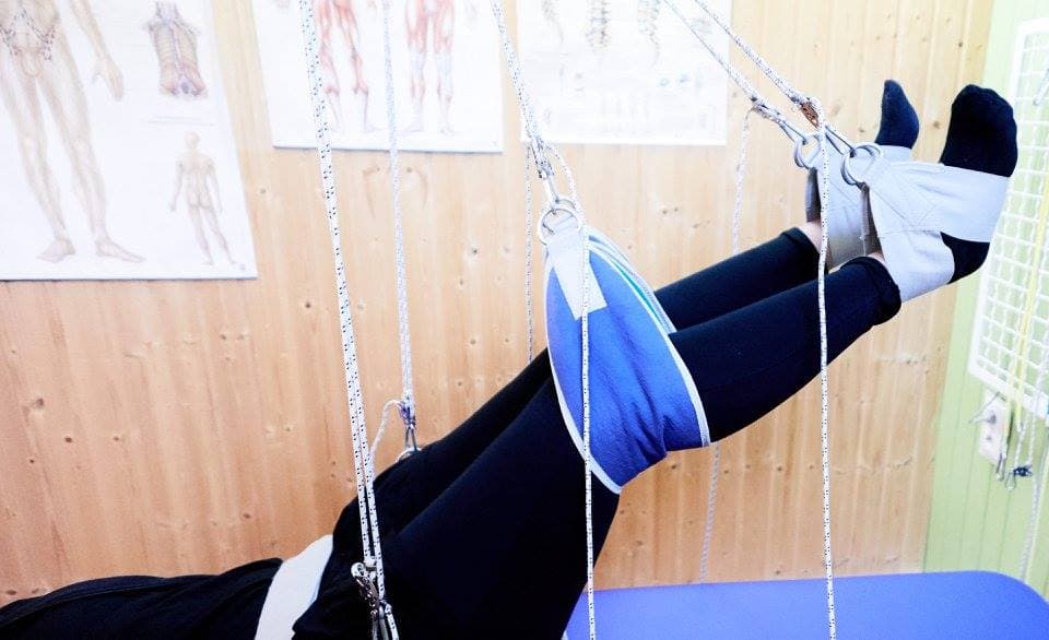 Schlingentisch — entlastende Therapie in der Physio Manka